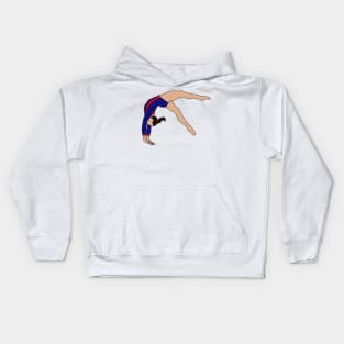 Emma Malabuyo Gymnastics Drawing Kids Hoodie